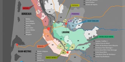 Бордо вино карта страны